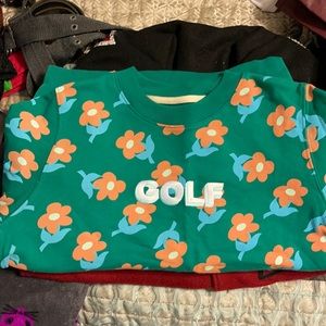 GOLF flower crewneck